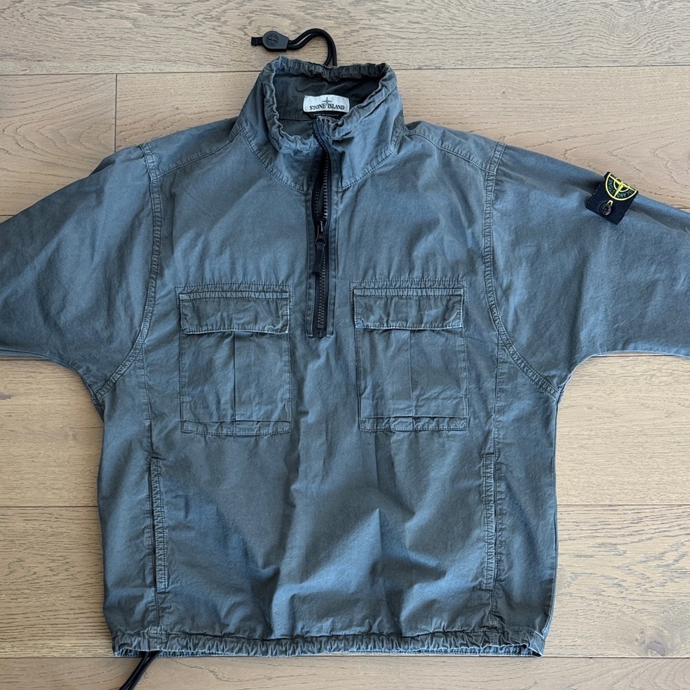Stone Island Half-Zip Pullover Jacket in Medium